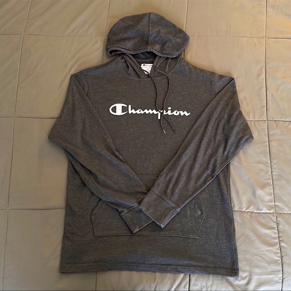 Champion Other - Men’s Champion Gray Hooded Shirt